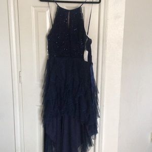 Navy blue dress